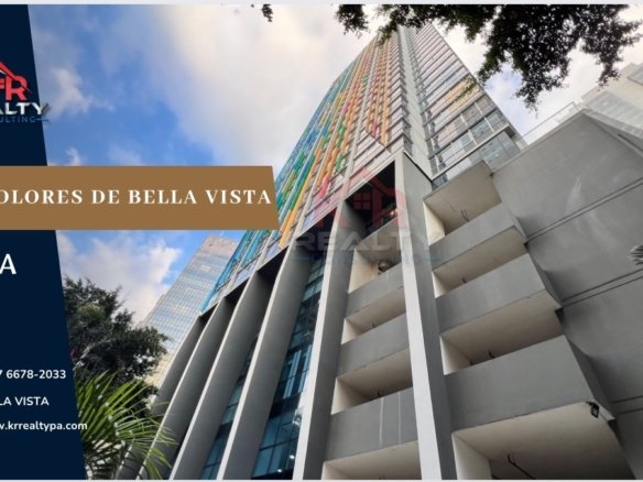 VENTA DE APARTAMENTO EN COLORES DE BELLA VISTA AMOBLADO , NEGOCIABLE