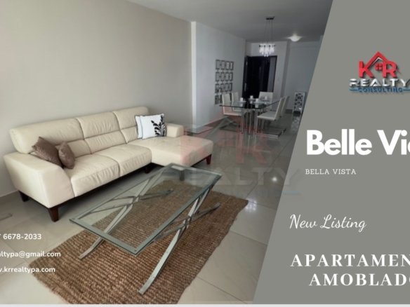 P.H BELLE VIEW, COMPLETAMENTE AMOBLADO EN BELLA VISTA ALQUILER $1600