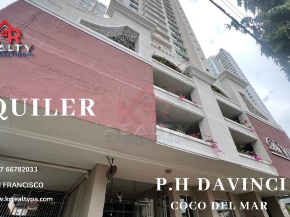 ALQUILER DE APARTAMENTO EN PH DA VINCI, COCO DEL MAR, SAN FRANCISCO