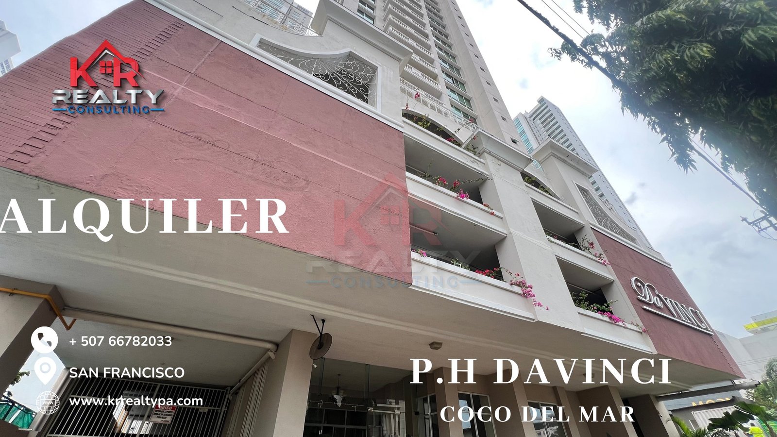 ALQUILER DE APARTAMENTO EN PH DA VINCI, COCO DEL MAR, SAN FRANCISCO ALQUILER DE APARTAMENTO EN PH DA VINCI, COCO DEL MAR, SAN FRANCISCO