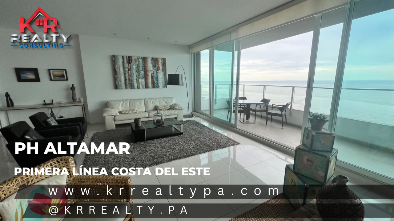 ALQUILER EN COSTA DEL ESTE, APARTAMENTO AMOBLADO, PRIMERA LÍNEA ALQUILER EN COSTA DEL ESTE, APARTAMENTO AMOBLADO, PRIMERA LÍNEA