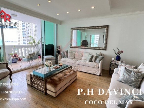 VENTA DE APARTAMENTO EN P.H. DAVINCI COCO DEL MAR, $350,000