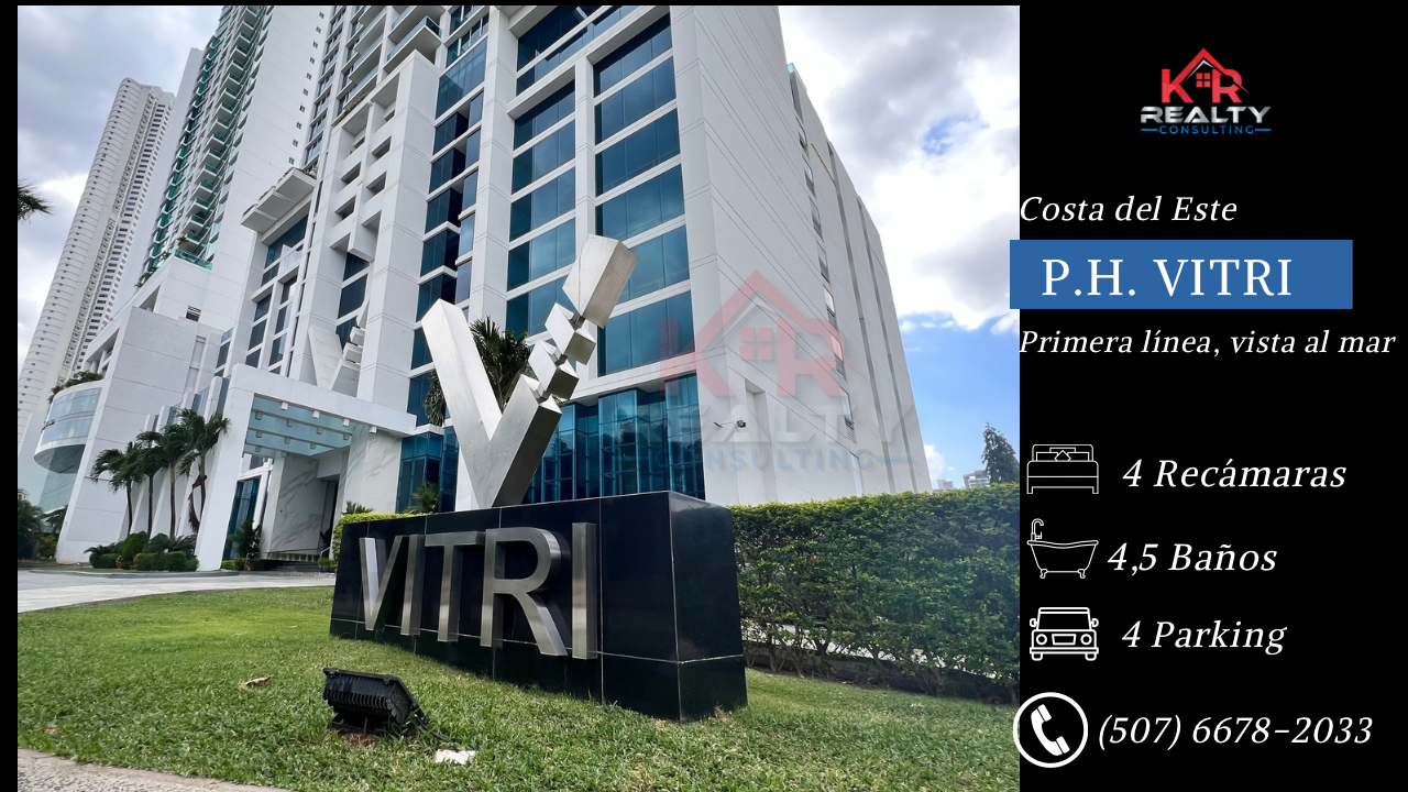VENTA DE APARTAMENTO EN COSTA DEL ESTE EN EL P.H. VITRI REMODELADO. VENTA DE APARTAMENTO EN COSTA DEL ESTE EN EL P.H. VITRI REMODELADO.
