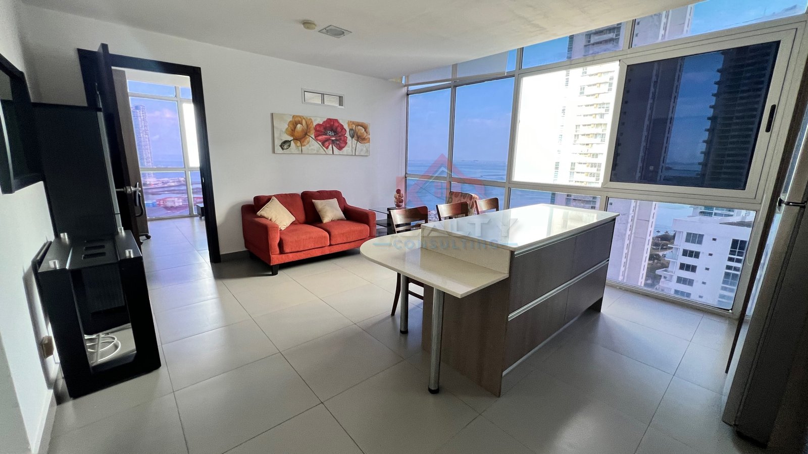 VENTA DE APARTAMENTO EN COLORES DE BELLA VISTA AMOBLADO , NEGOCIABLE