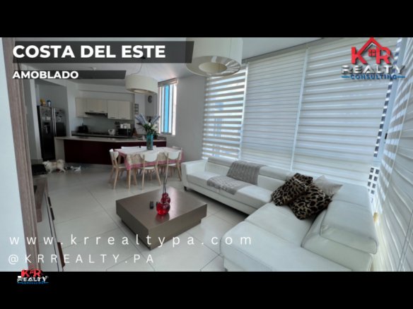 ALQUILER DE APARTAMENTO AMOBLADO EN COSTA DEL ESTE, CASTELLAMMARE