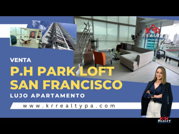 VENTA – ALQUILER DE APARTAMENTO EN SAN FRANCISCO P.H PARK LOFT