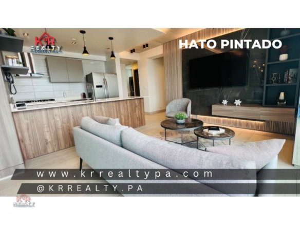 APARTAMENTO EN HATO PINTADO VISTA PANÓRAMICA AL MAR Y LA CIUDAD