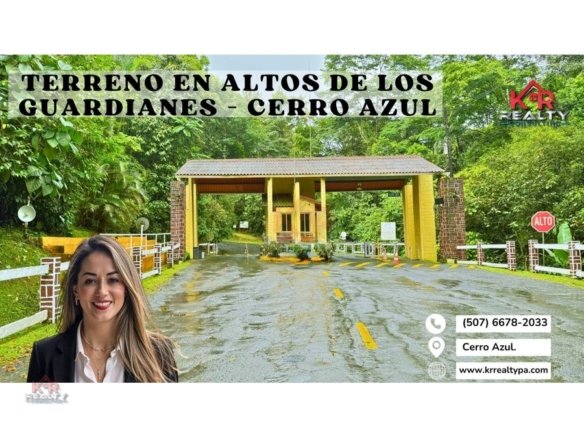 VENTA DE TERRENO EN CERRO AZUL – ALTOS DE LOS GUARDIANES