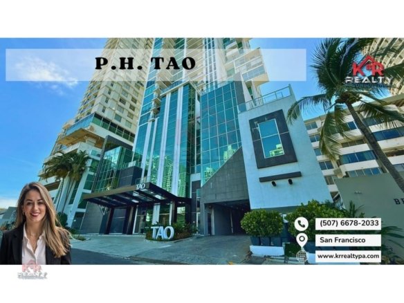 VENTA DE APARTAMENTO EN P.H TAO EN SAN FRANCISCO