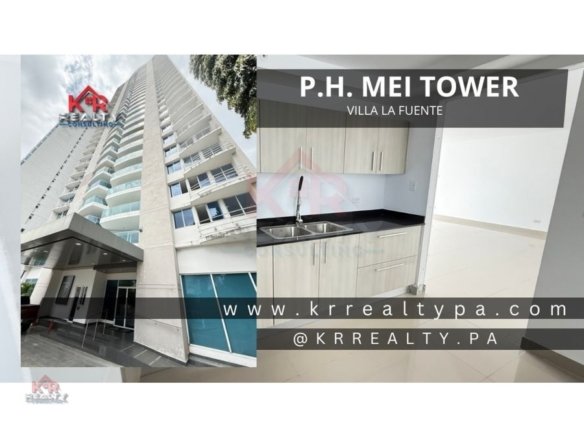 VENTA DE APARTAMENTO EN PH MEI TOWER EN VILLA LA FUENTE